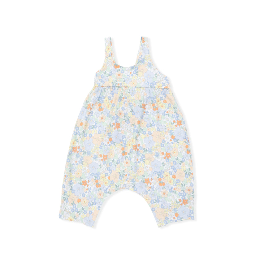 Georgia Floral - Tie Back Romper