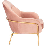 Eleazer Velvet Accent Chair