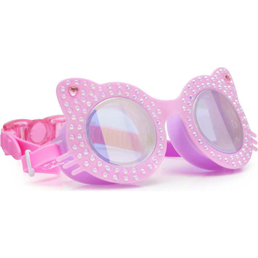 Light Pink Frame Swim Goggle