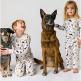 The Organic Long Sleeve Pajama Set [Dog Days]