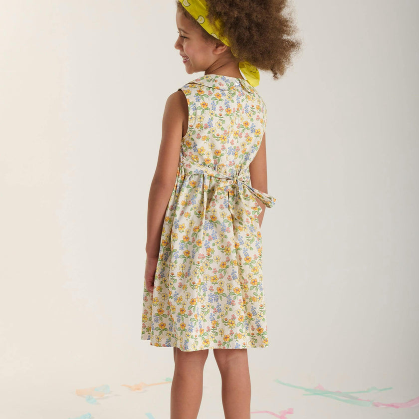 Hand-Smocked Girls Dress - Caroline