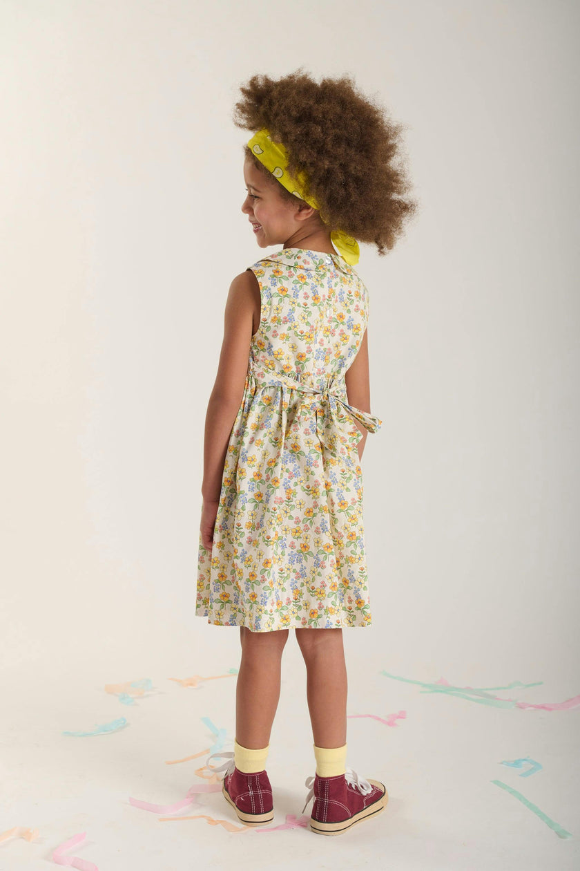 Hand-Smocked Girls Dress - Caroline