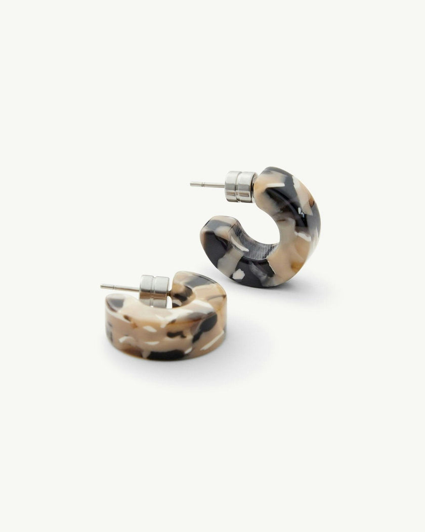 Muse Hoops in Abalone