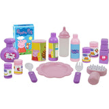 Peppa 19 Piece Doll Sleep N' Play Set - Pink & White Dots