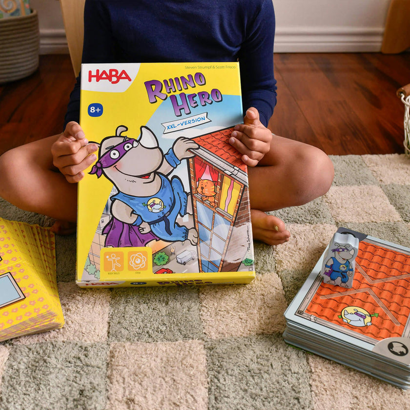 Giant Hero XXL Stacking Cards Game