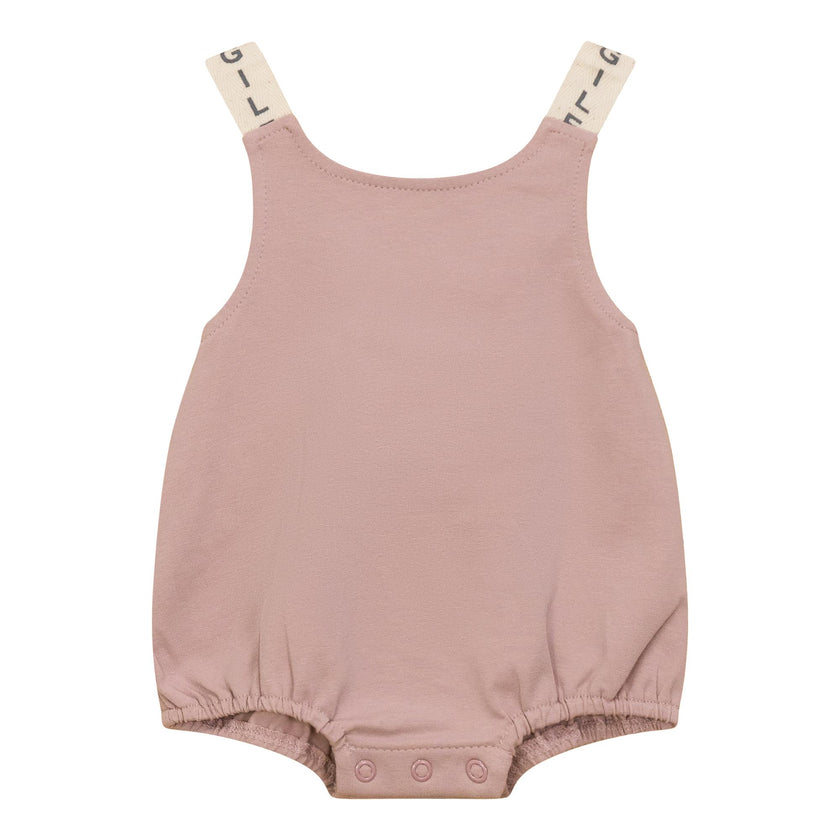 Fragile Snap Bottom Cotton Romper