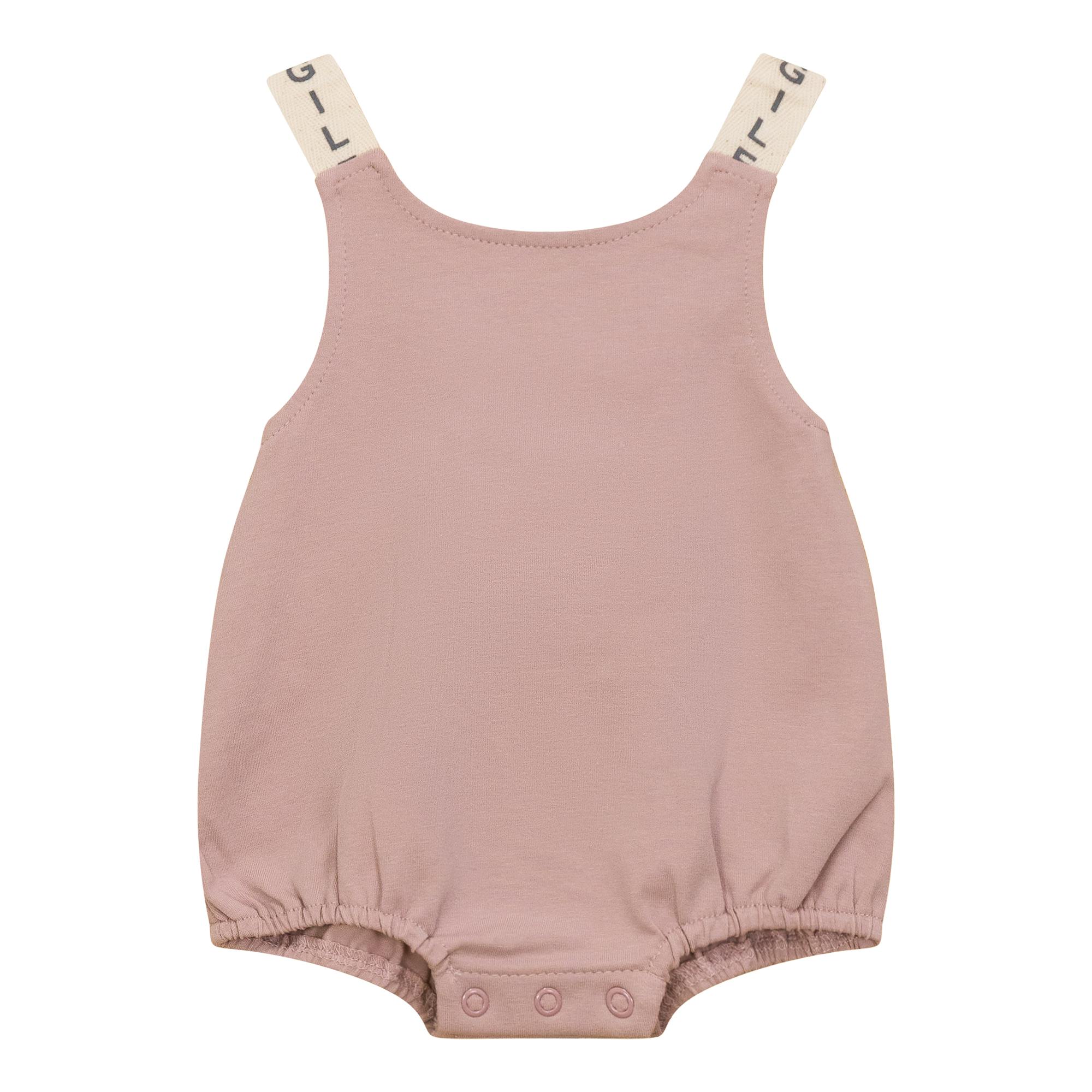 Fragile Snap Bottom Cotton Romper
