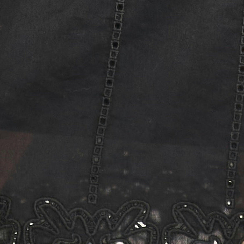 Nador Dress in Black Lotus Eyelet