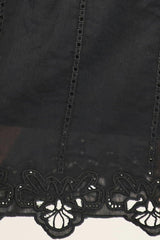 Nador Dress in Black Lotus Eyelet