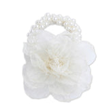 Pearl Blossom Scrunchie Set