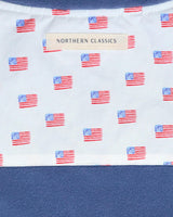 Kids American Flag Fleece Jacket