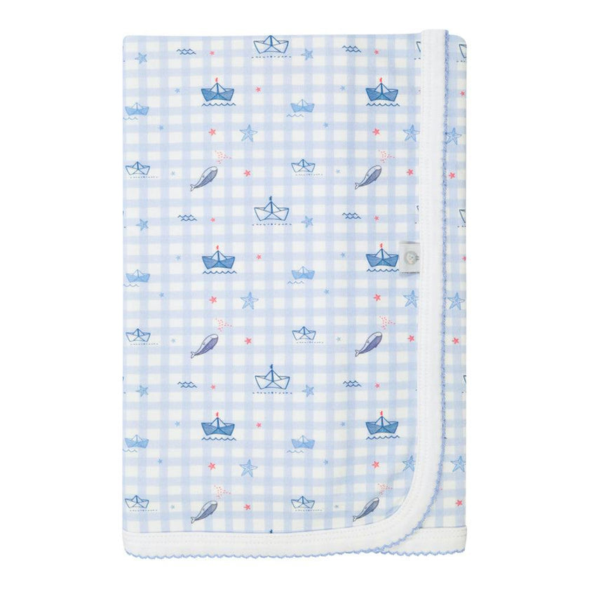 Sailors Pima Cotton Baby Blanket