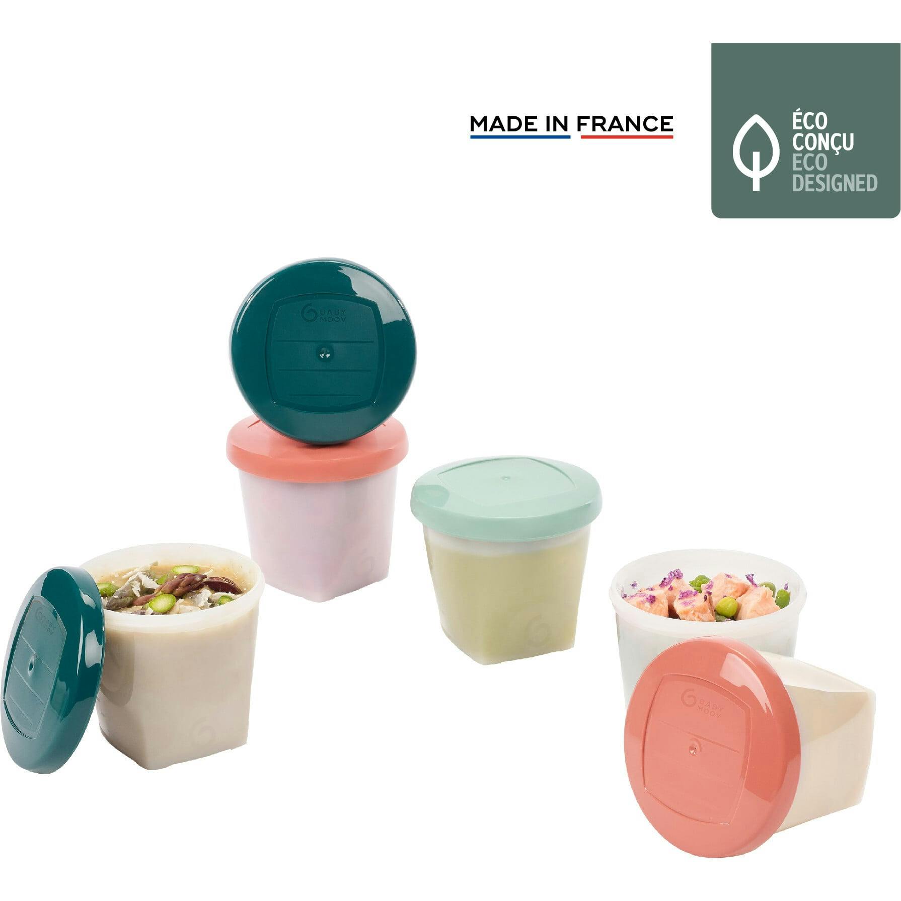 Biosourced Baby Food Storage Jars | Plant-Based, BPA-Free