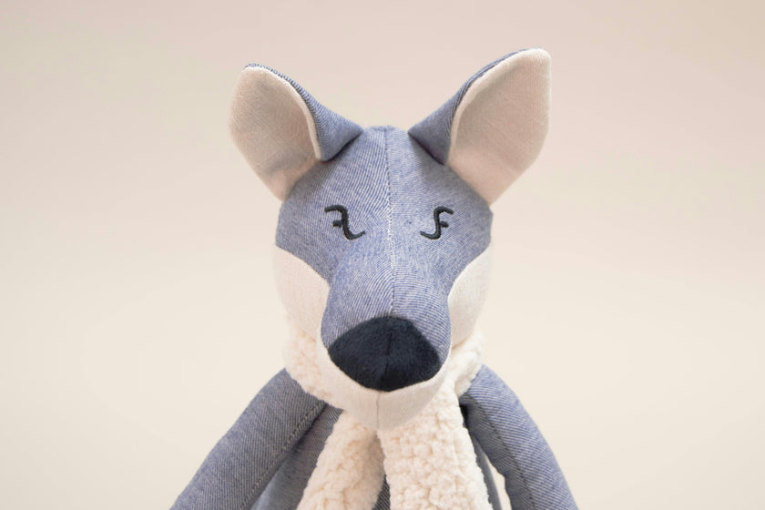 Henri the Wolf | Pamplemousse Peluches