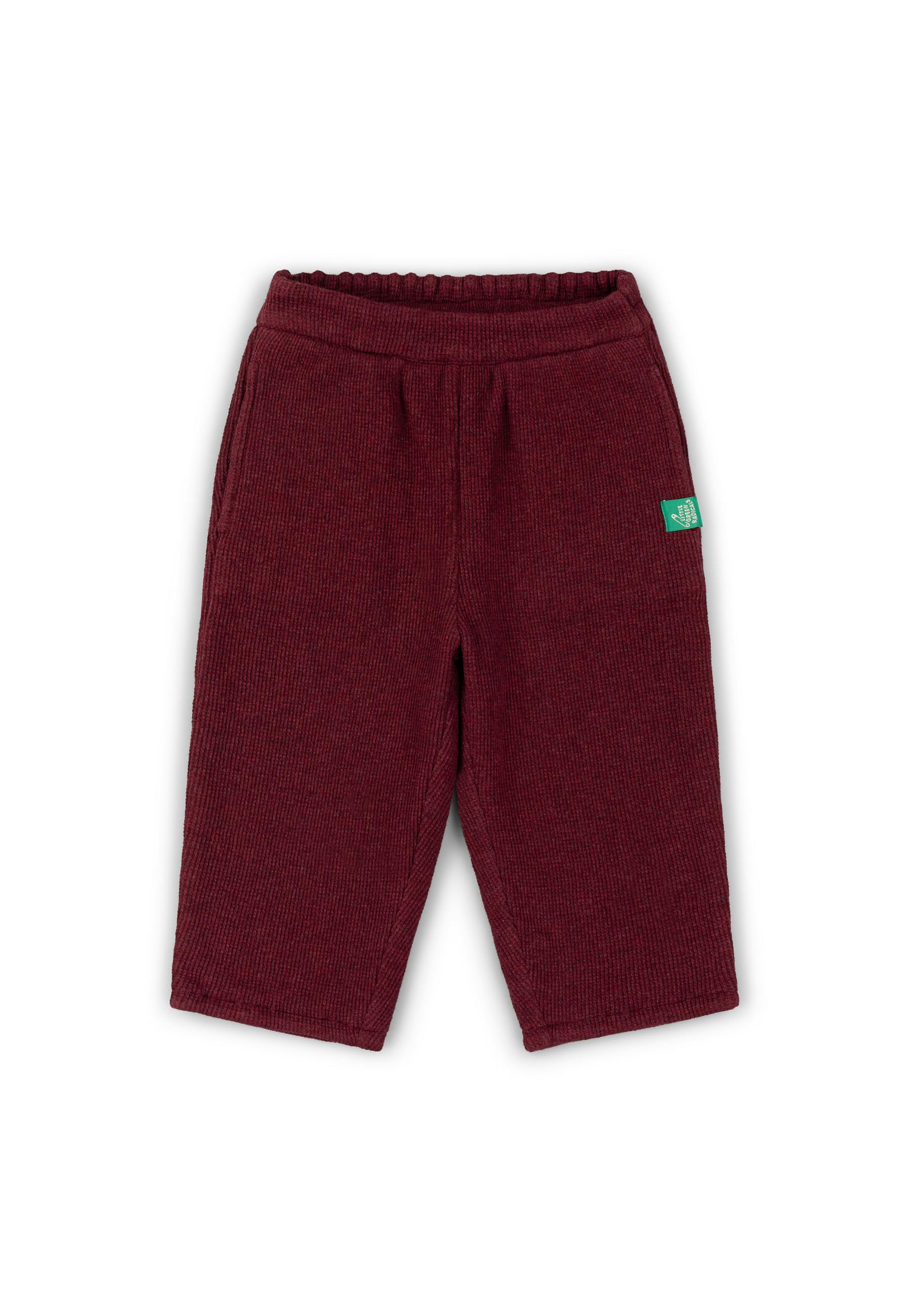 Rhubarb Waffle Comfy Trousers, Purple
