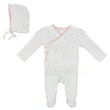Cherry Onesie with Bonnet