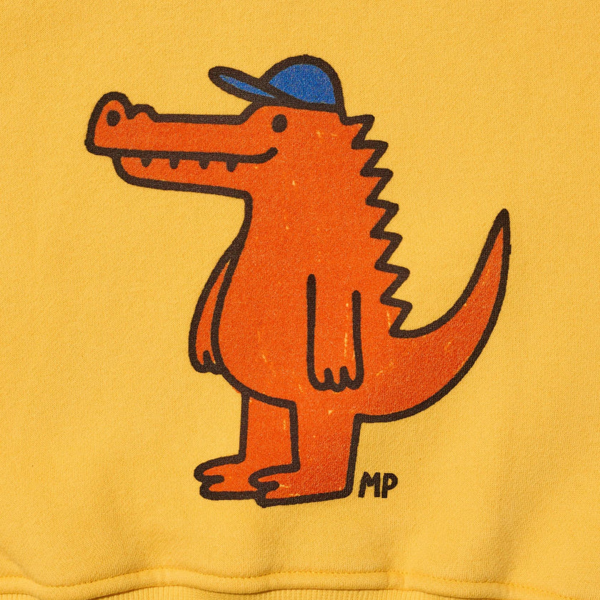 Yellow Classic Croc Sweatshirt