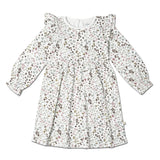 Organic Ruffle Sleeve Dress