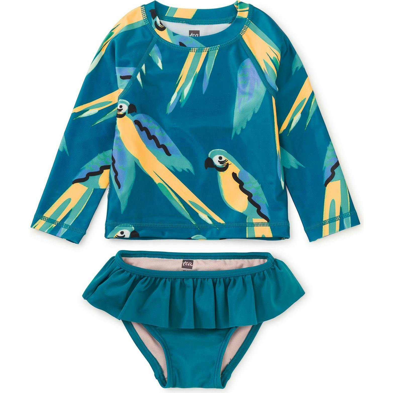 Rash Guard Baby Swim Set, Blue