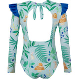 BOSQUE DE CONEJOS VERDE - WINGS LONGSLEEVE
