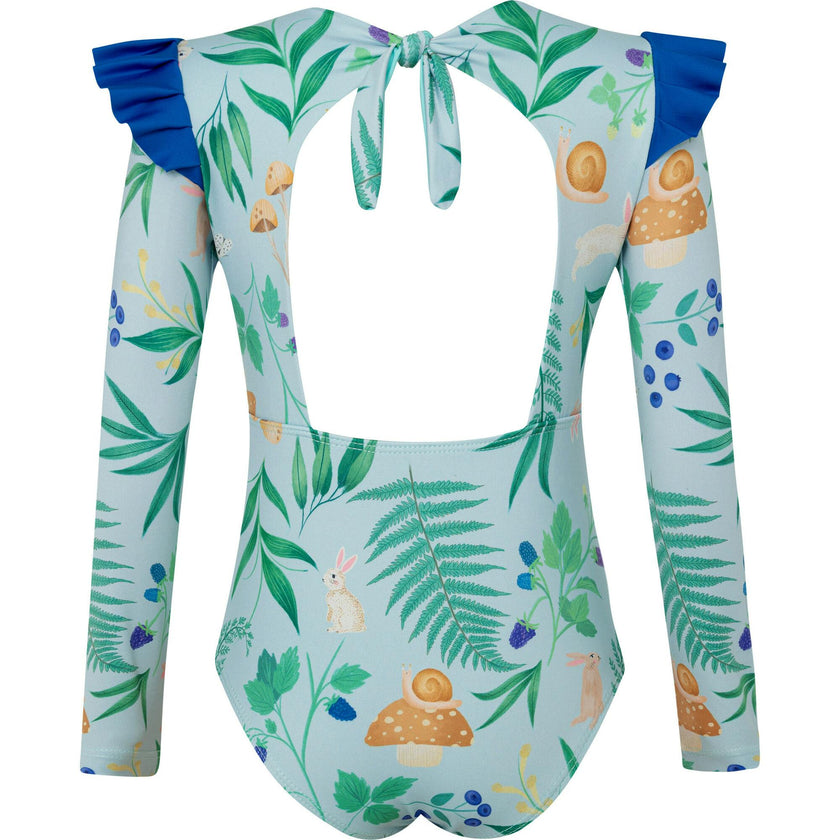BOSQUE DE CONEJOS VERDE - WINGS LONGSLEEVE
