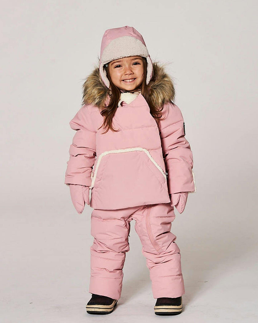 One-Piece Baby Snug Snowsuit Designed for Car Seat