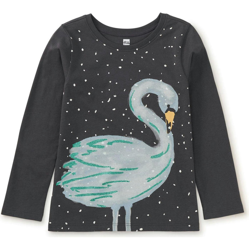 Snowy Glitter Graphic Tee, Multi