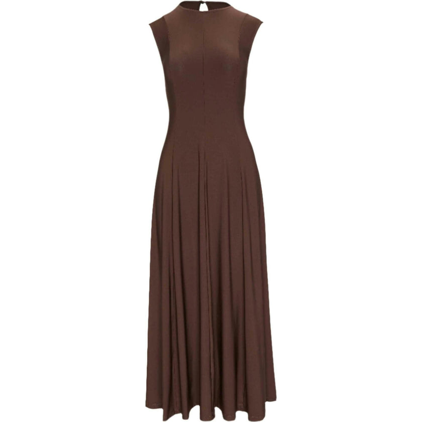The Mila Dress - Chocolate Jersey