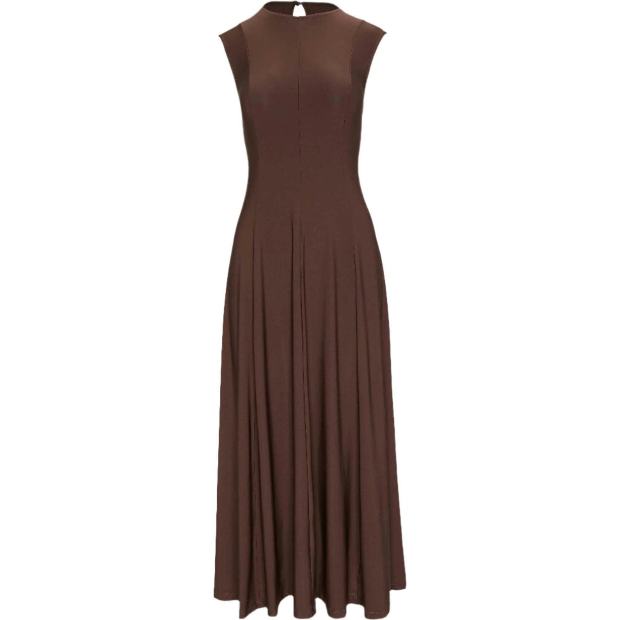 The Mila Dress - Chocolate Jersey