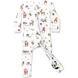 Santa's Workshop Bamboo Convertible Footie