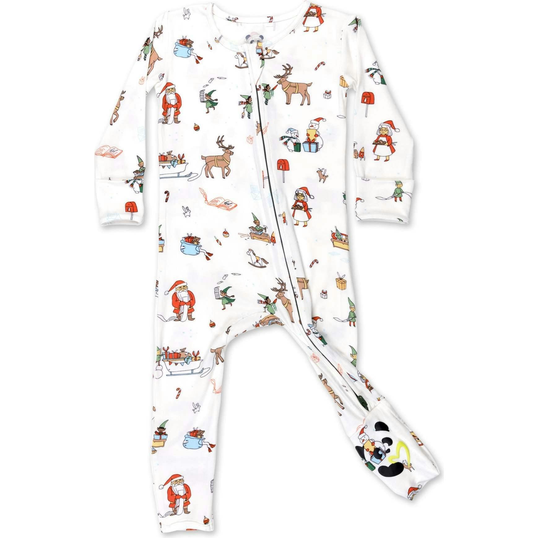 Santa's Workshop Bamboo Convertible Footie