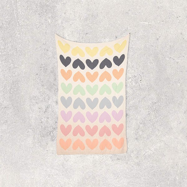 Blush Hearts Pastel