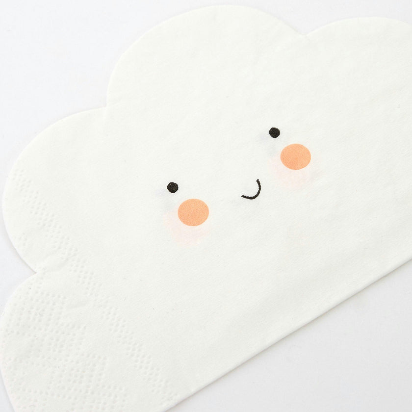 Happy Cloud Napkins