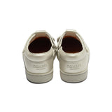 Esterre Shoes | Cat | Off White Metallic Leather