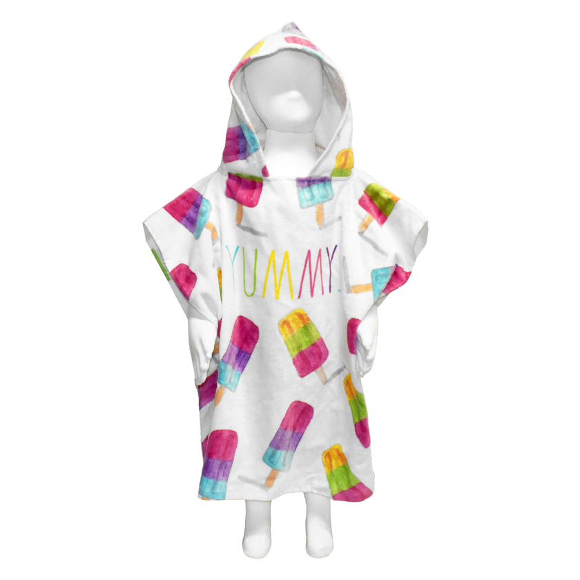 Kids Poncho and Beach Ball Combo