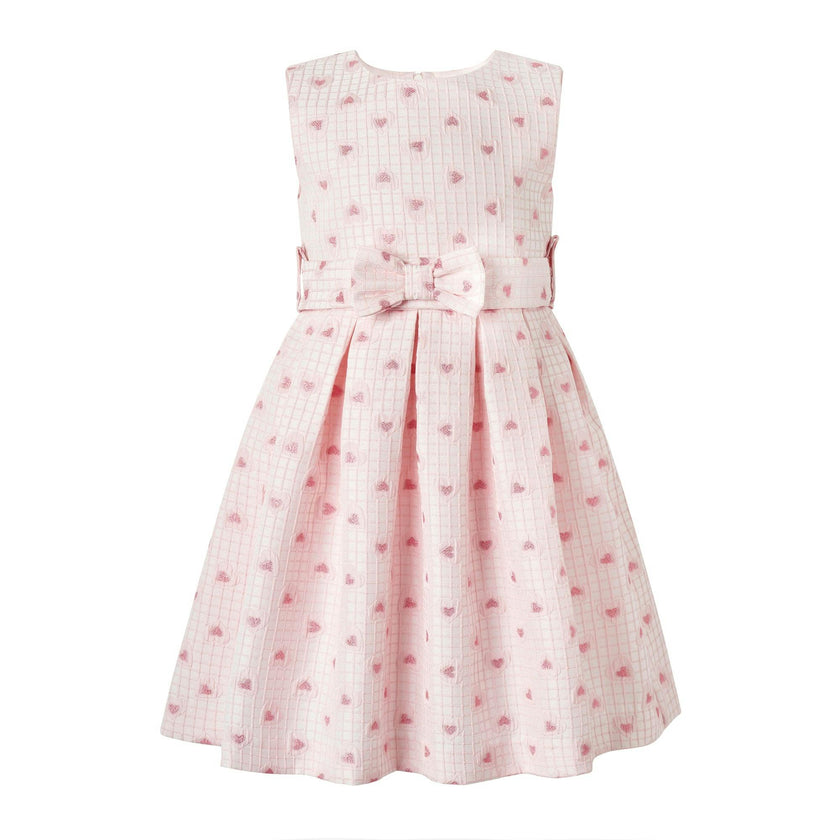 Heart Check Damask Dress