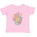 Easter Doodle Short Sleeve T-Shirt - Pink