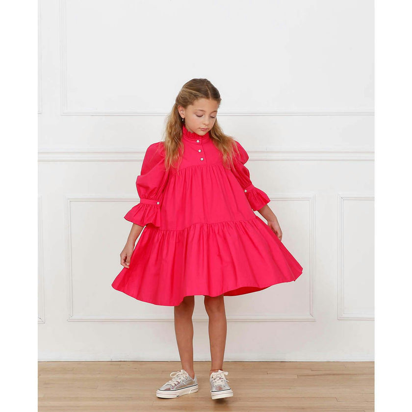 Eloise dress (hot pink)