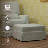 Namesake Morris & Co. x Namesake Crawford Gliding Ottoman
