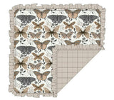 Flutter Ruffle Quilted Blanket: Core Collection