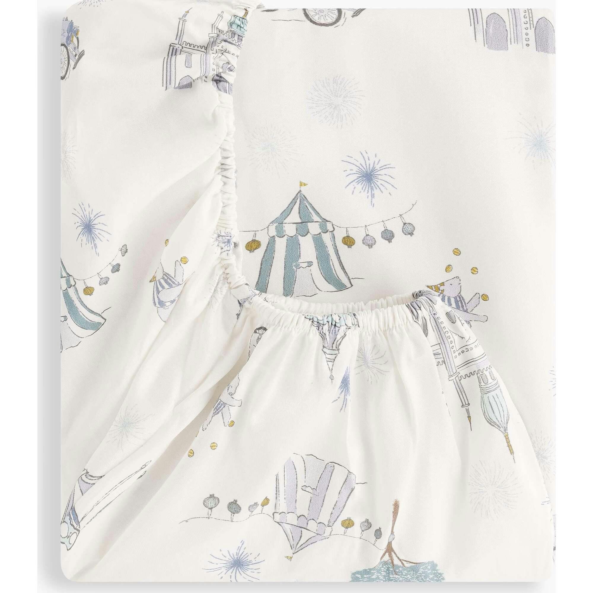 Adventures in Wonderland Crib Sheet