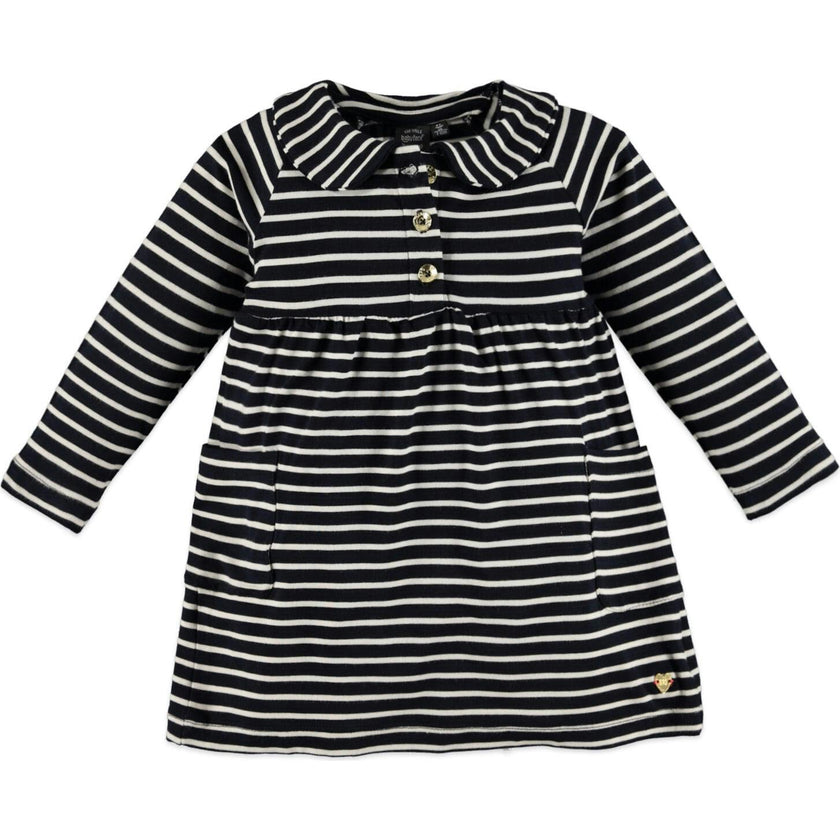Striped Long Sleeve Dress