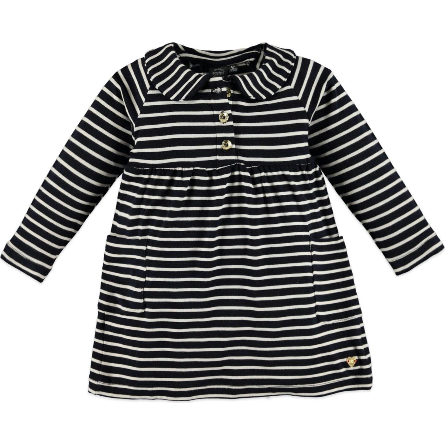 Striped Long Sleeve Dress