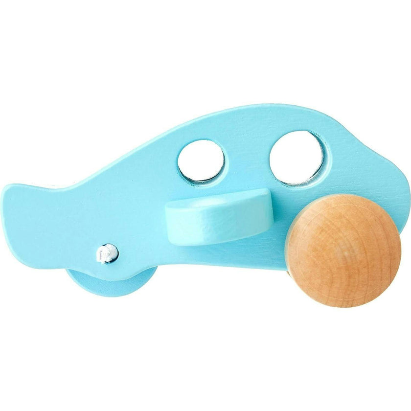 Hape: Little Plane&nbsp;- Blue - Wooden Toy Vehicle Airplane