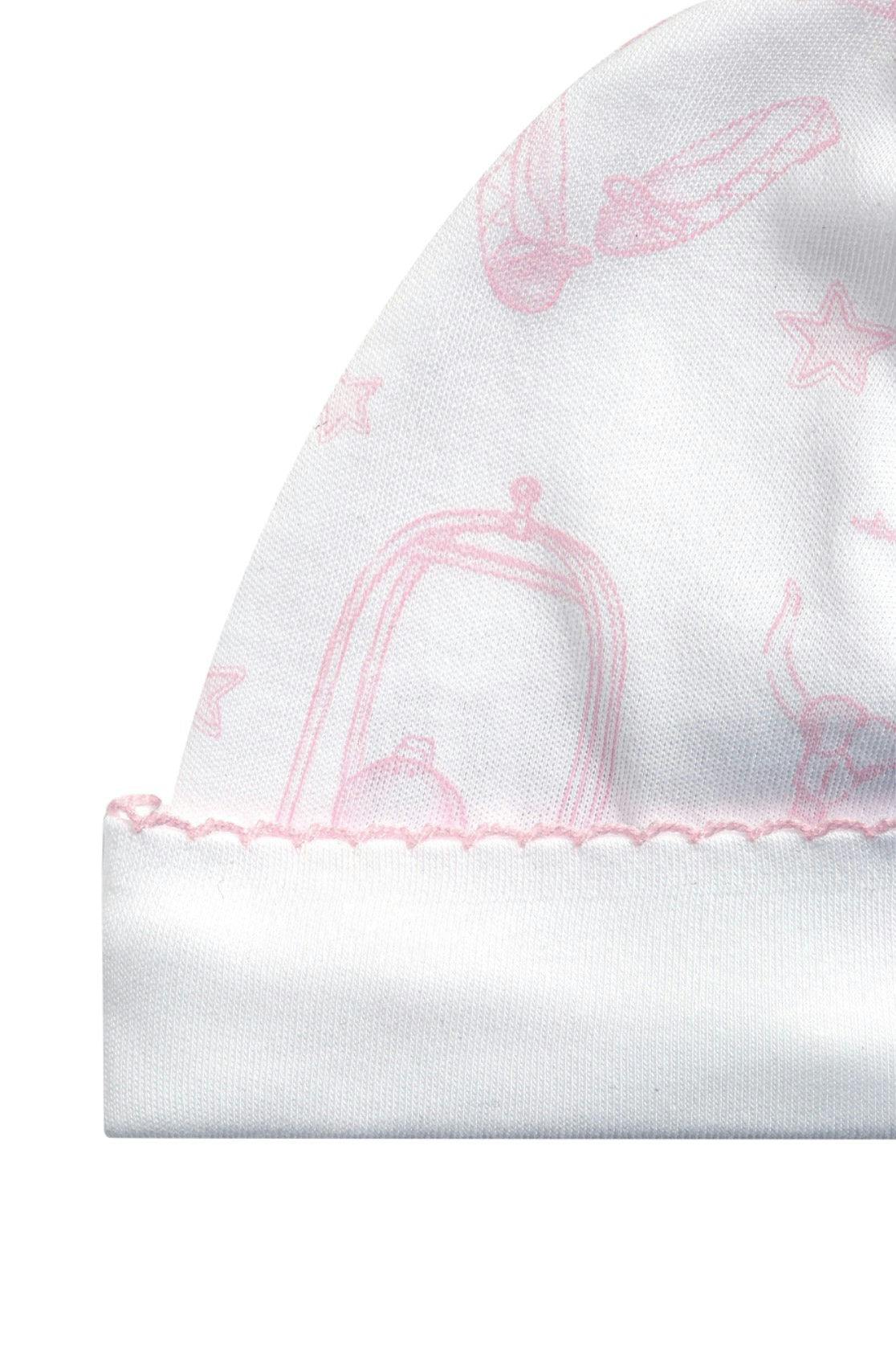 Pink Lone Star Toile Hat