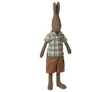 Rabbit size 3, Brown - Shirt and shorts