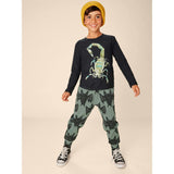 Everyday Stretchy Elastic Waist Drawstring Pocket Joggers, Multi