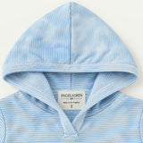 Stripe Marble Rib Hoodie + Legging Set