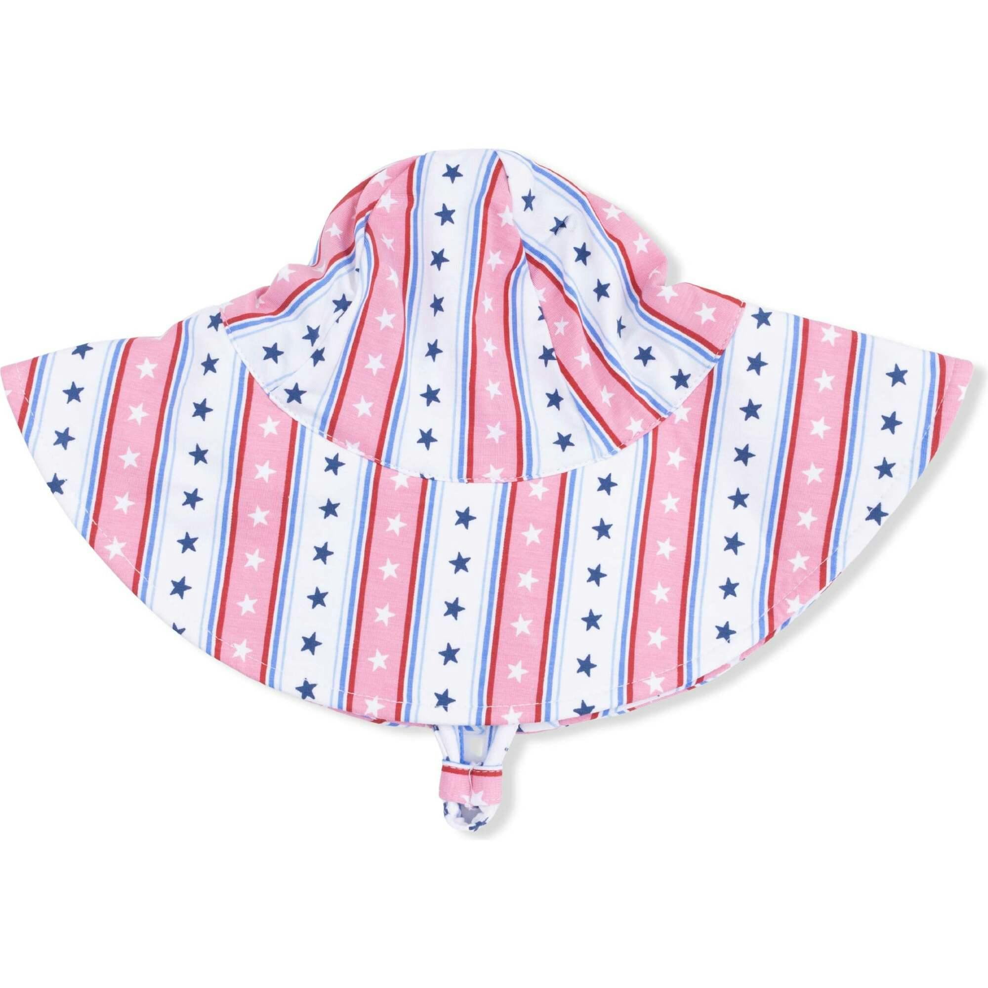 Stars and Stripes - Wide Brim Sun Hat