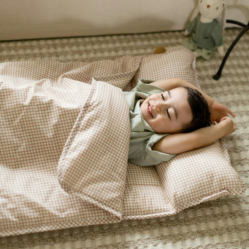 Organic Toddler Nap Roll-N-Rest Mat Set